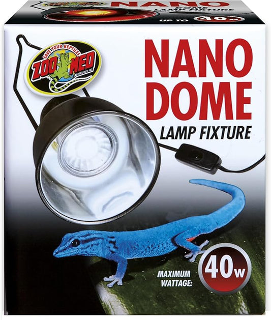 Zoo Med Nano Dome Single Lamp Fixture, 40 Watt