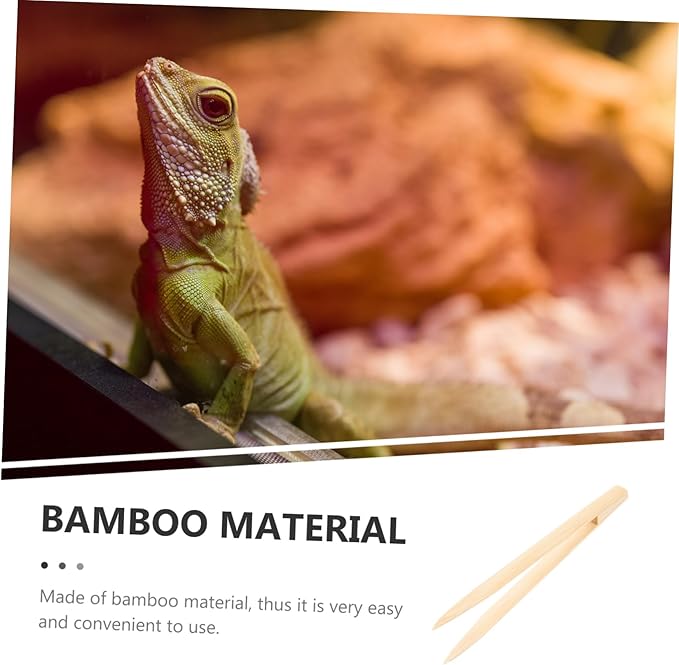 BESPORTBLE Reptile Feeding Tweezer Resistance Non-Slip Design for Safe Pet Feeding