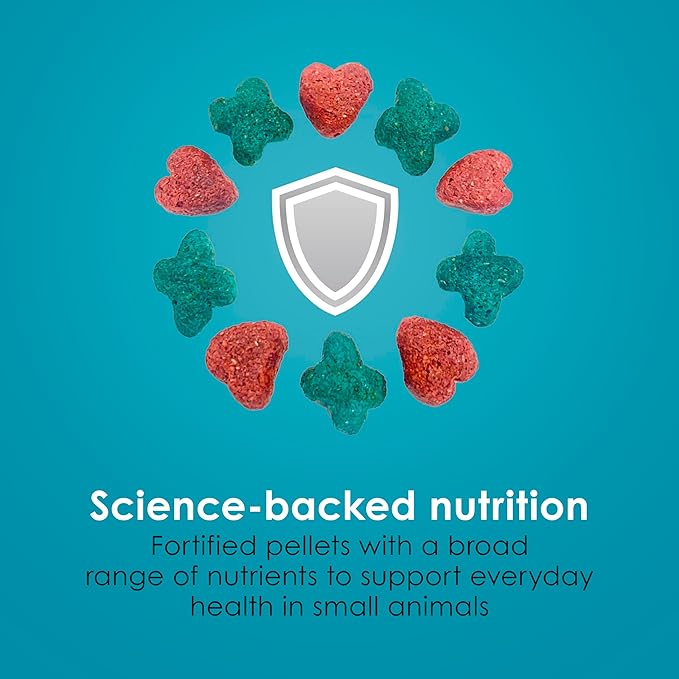 Kaytee Forti-Diet Pro Health Nourish+Protect Hamster and Gerbil Food, Comprehensive Nutrition Backed by Science, Digestive Health, Immune Support, 8 Pounds