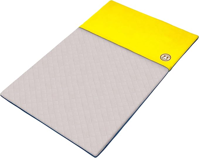 GuineaDad Original Liner - Yellow Fleece Guinea Pig Bedding - Reusable Guinea Pig Cage Liner - Extra Absorbent with Waterproof Bottom and Burrowing Pocket - Small Pet Supplies - 2x3 C&C