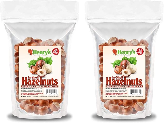 Henry's Fresh Hazelnuts in The Shell Squirrel Treat (10 oz (2-Pack))