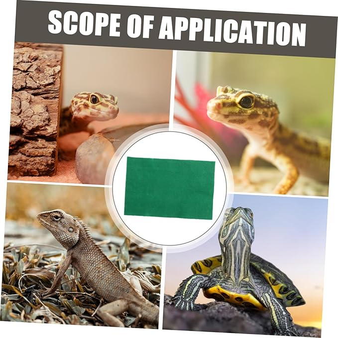 BESPORTBLE Reptile Warm Cushion Durable Sleeping Pad for Tortoises Lizards and Spiders Comfortable and Practical Reptile Mat for Climbing and Resting