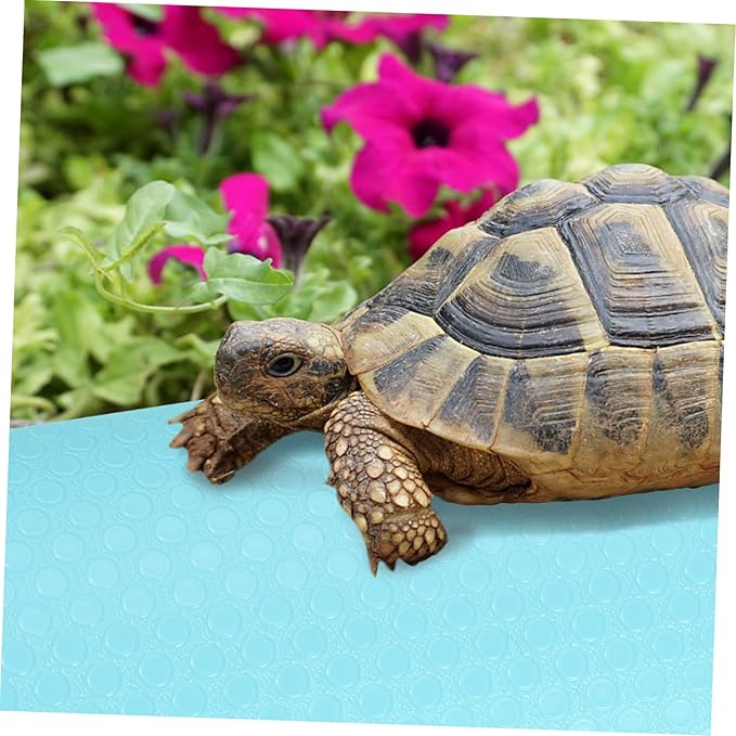 Mipcase Reptile Carpet Substrate Pad for Bearded Dragons Lizards Snakes and Tortoises Soft Non-Harmful Bedding for Reptile Terrarium and Habitat Accessories
