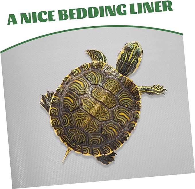 Yardwe Eva Reptile Carpet Tortoise Bedding Reptile Tank Substrate Gecko Mat Easy Clean Soft Surface