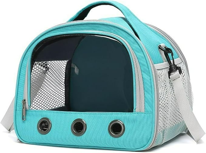 Bird Carrier;wildbird Carrier;Wild Bird Carrier;Bird Carrier Travel cage;Bird Travel Carrier;Bunny Carrier;Small Bird cage; (Green Small:22 * 19 * 18")
