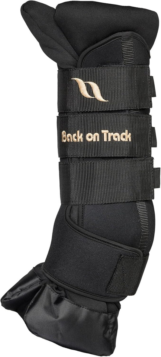 Back on Track Royal Quick Wraps Deluxe for Horses 2033 with Welltex Technology, Sold in Pairs, Black, Small (12")