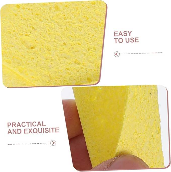 BESPORTBLE 20pcs Live Crab Tank Unbleached Aquarium Sponges for Humidity Control Reptile Tank Supplies