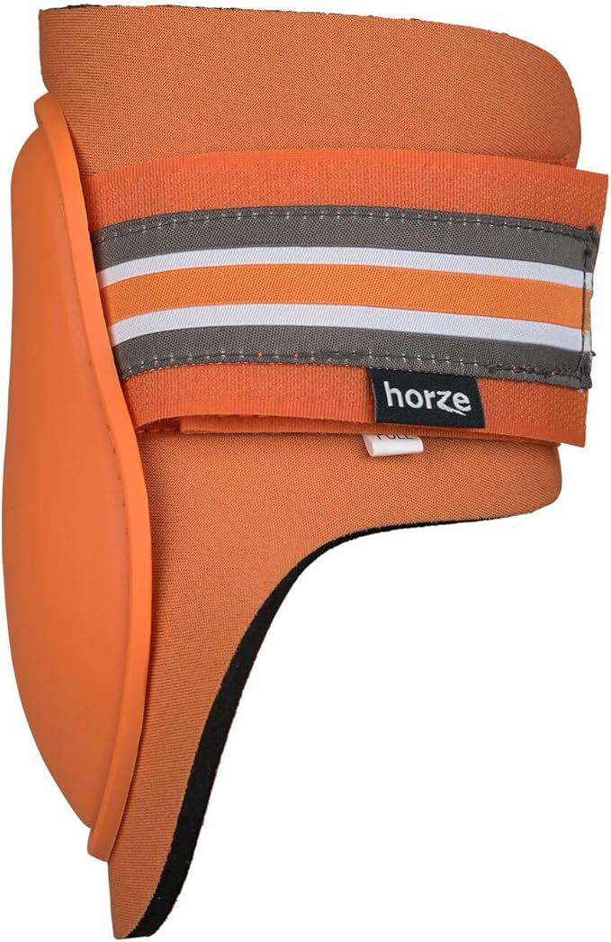 HORZE Adepto Fetlock Boots - Coral Gold - Pony