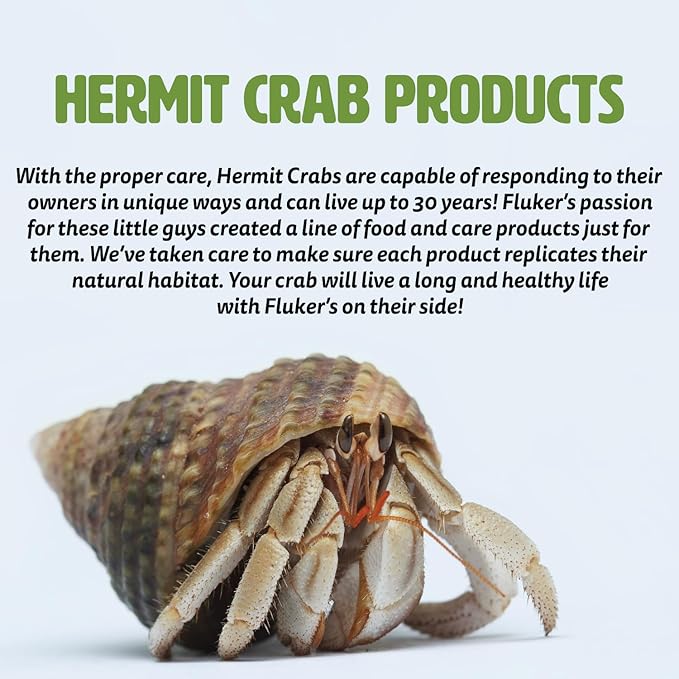 Fluker's Premium Pellet Diet, Food for Hermit Crabs, 3 oz