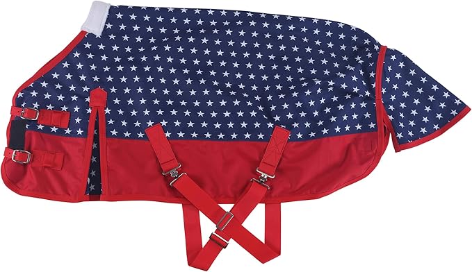 LEAFOREST 1200 Denier Waterproof Mini Shetland Rug Pony Rug Foal Rug Turnout Rug (no Filling) Star 36IN