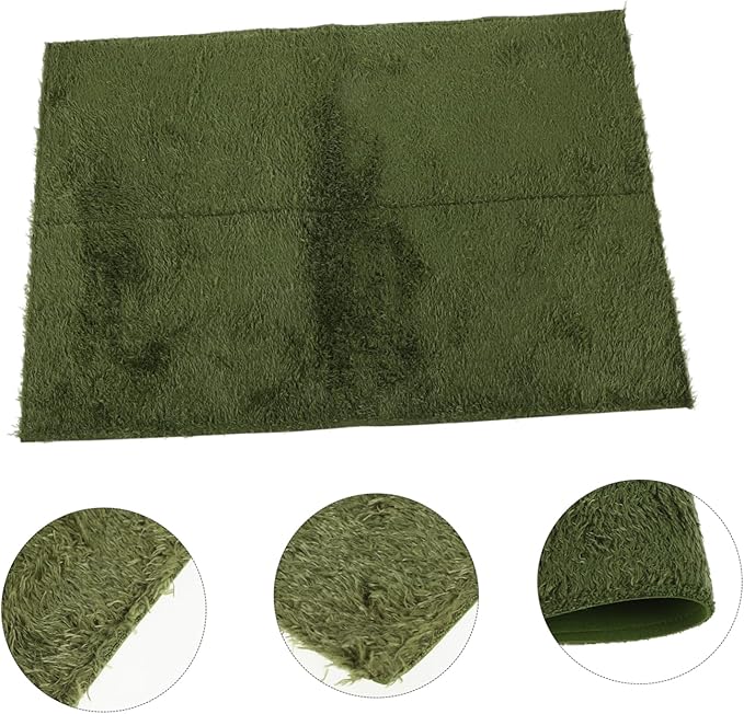 SUPVOX Reptile Carpet Mat for Terrarium Breathable and Comfortable Substrate Liner for Tortoises Lizards and Snakes Easy to Clean Reusable Bedding