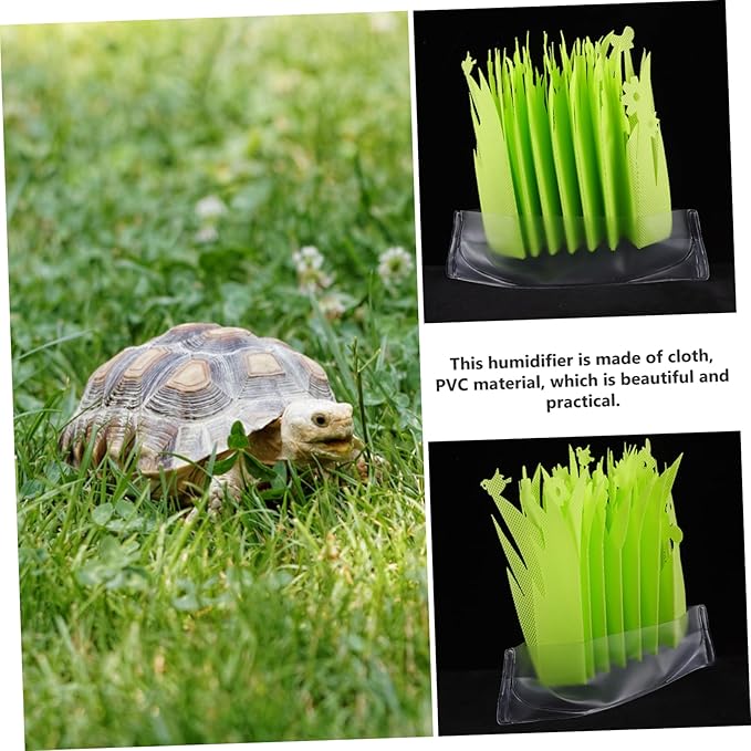 Toddmomy Non-Electric Snake Humidifier Reptile Cage Humidifier Evaporation Plant Shape