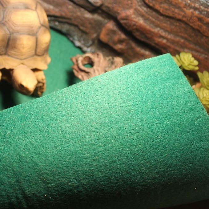 balacoo Reptile Bedding Mat Waterproof Reptile Pad Warm Mat for Turtle Habitat