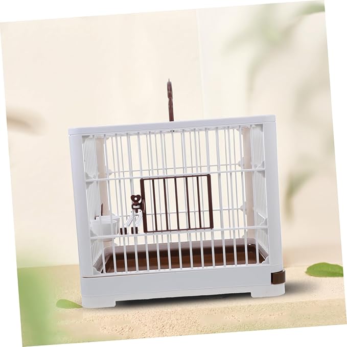 Bird Cages for Parrots Finch Budgie Cage Stand Lightweight Easy to Carry Birdcage for Outdoor Activities