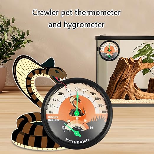High Precisions Sensors Reptiles Thermo Hygrometer Temperatur for Ensuring Growth in Various Environment Accurate Temperature Monitors
