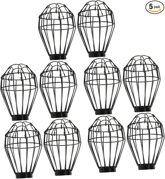 10pcs Scald Lamp Shade for Reptiles Heat Lamp Protector Dome Shaped Reptile Lighting Cover Safe and Practical Design for Terrarium Use