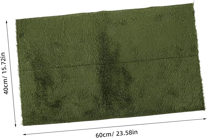 ORFOFE Reptile Carpet Mat Natural Moss Terrarium Bedding for Tortoise Turtles Lizards Snakes Gecko Cage Liner Moisture Retention Washable Substrate