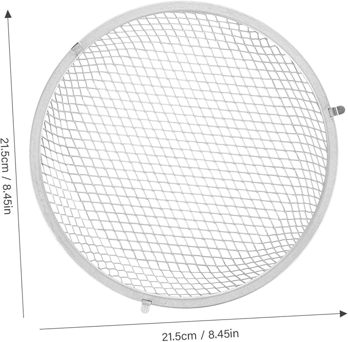 WOONEKY Reptile Heat Lamp Protector Mesh Cover for Turtle Tank Safe Scald Prevention for Reptile Lighting