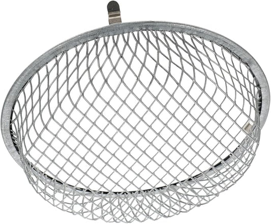 Totority 5.5 Inch Reptile Heat Lamp Protective Cover Sturdy Mesh Light Shade for Reptile Box for Basking and Heating