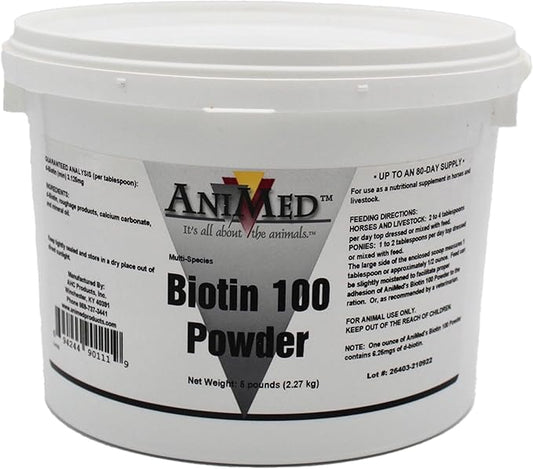 AniMed Biotin 100 5 lbs…