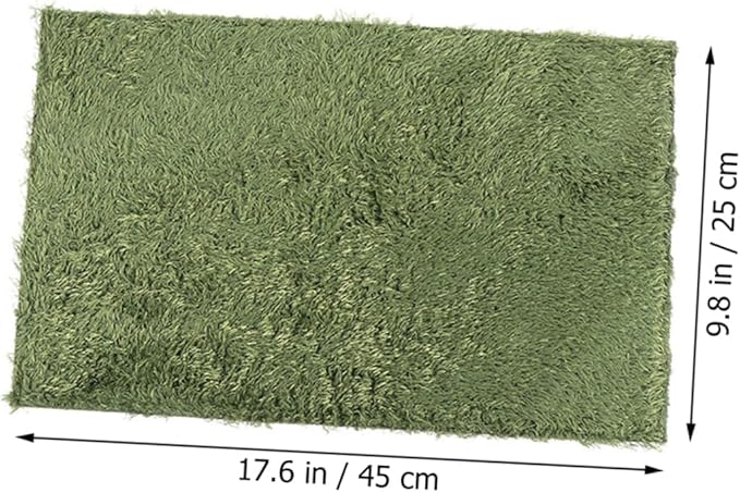 BESPORTBLE Household Reptile Carpet Mat Washable Terrarium Bedding for Lizard Gecko Snake and Tortoise Durable Easy to Cut and Comfortable Crawl Space for Pets