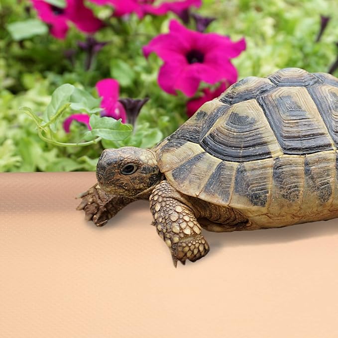POPETPOP Reptile Carpet for Bearded Dragons Leopard Geckos and Snakes Soft Substrate Pad for Terrarium Bedding and Easy to Accessories
