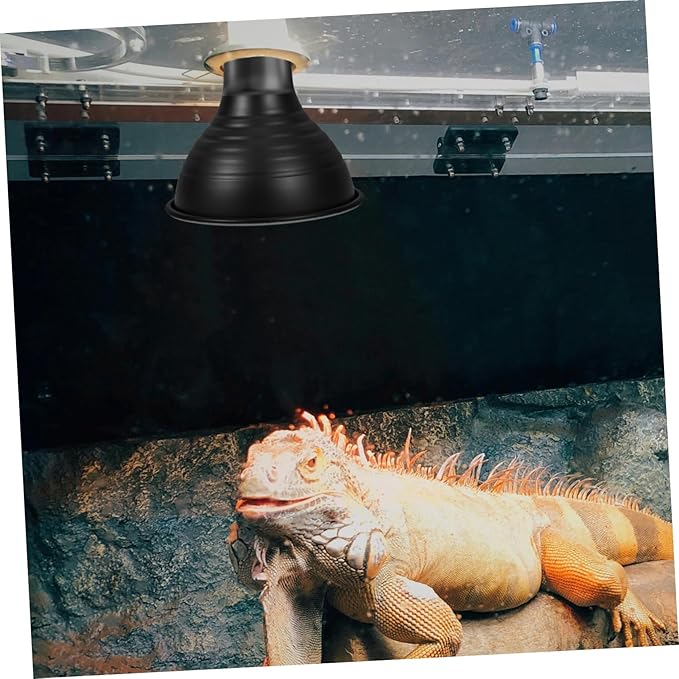 Ciieeo Reptile Heat Lamp Cover Turtle Tank Accessory Basking Light for Reptiles