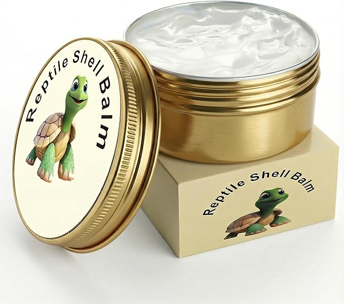 2.7 Oz Tortoise Shell Balm Ointment for Sulcata, Russian & Hermann ?€? Shell Conditioner Cream for Dry, Dull Scutes ?€? Reptile Wax Treatment for Turtle Lotion