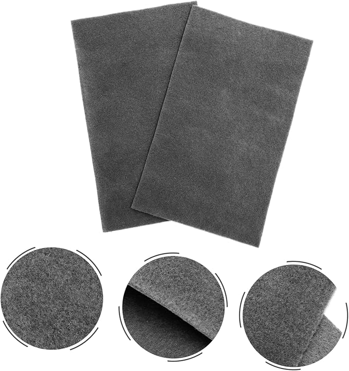 Yardwe 2pcs Reptile Carpet Tortoise Bedding Absorbent Pad Snake Habitat Accessories