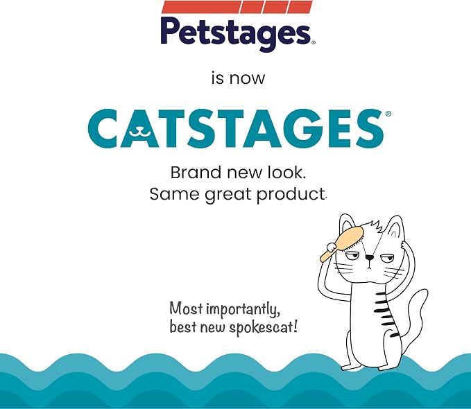 Catstages Nighttime Cuddle Plush Mouse Cat Toy with Catnip - Image 2