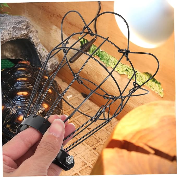 YARNOW 3pcs Reptile Lamp Cover Scalding Mesh Accessory for Reptile Tank and Wear- Design for Turtles Snakes and More