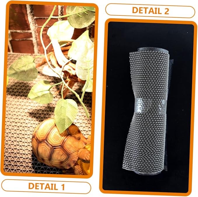 Happyyami Reptile Cage Carpet Pad Lizard Cage Carpet Terrarium Liner Mat Reptile Substrate Liner Washable Bedding