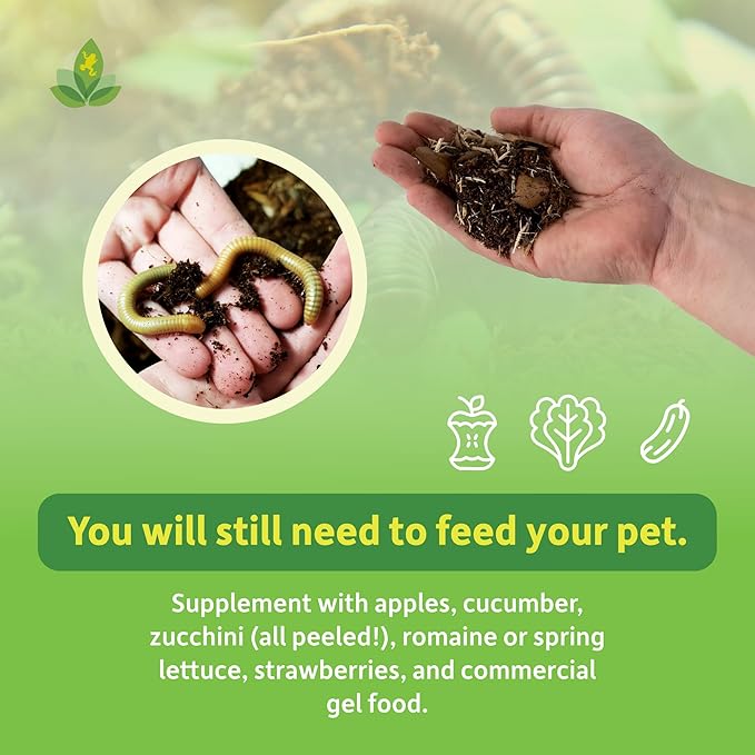 Josh's Frogs Milli Mix Calcium Enriched Millipede and Isopod Substrate (10 Quarts)