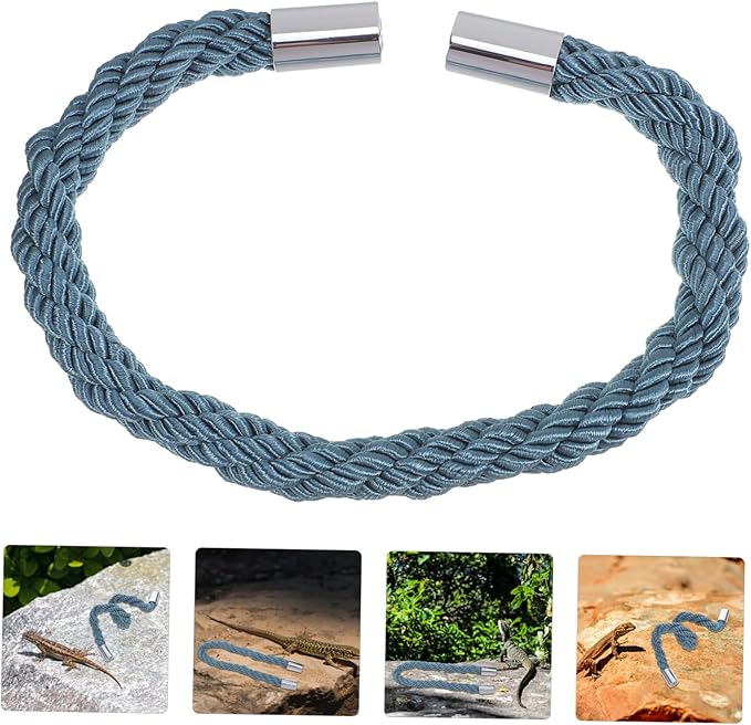 ibasenice Crab Climbing Rope Toy Reptile Swing for Lizards Geckos Snakes Terrarium Accessory Multipurpose Pet Playset