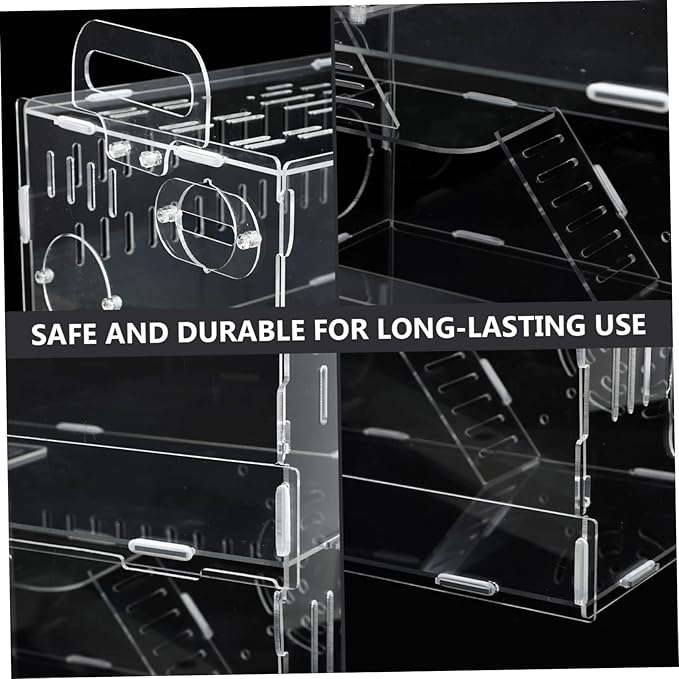 STOBOK 1pc Hamster Cage Small Pet Cage Hamster Small Villa Hedgehog Villa Small Animal Villa Cage Small Villa Cage for Small Pets Small Pet Hut Hamster Small House Hamster House