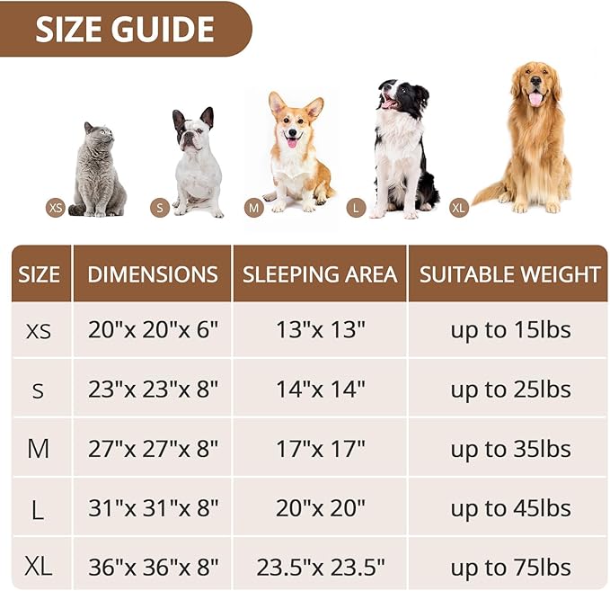 JOLLYVOGUE Calming Dog Bed Medium Size Dog, 31in Donut Washable Medium Pet Bed, Anti-Slip & Anti-Anxiety Fluffy Faux Fur Round Dogs Bed, Fits up to 45 lbs Pets (Smoke Pink)