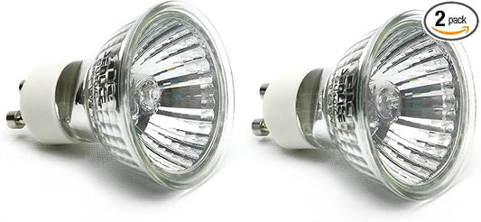 CAROLINACUSTOMCAGES Halogen 35w GU10 Reptile Basking Heat Lamp, Set of 2