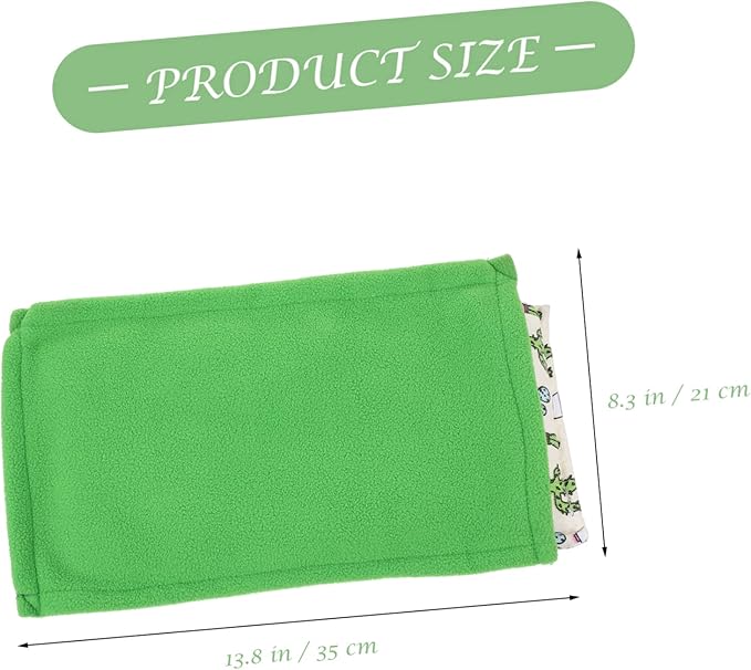 Happyyami Supple Crawl Pets Blanket Reptile Sleeping Bag Warmth Lizard Bed Easy Washable Pet Bedding