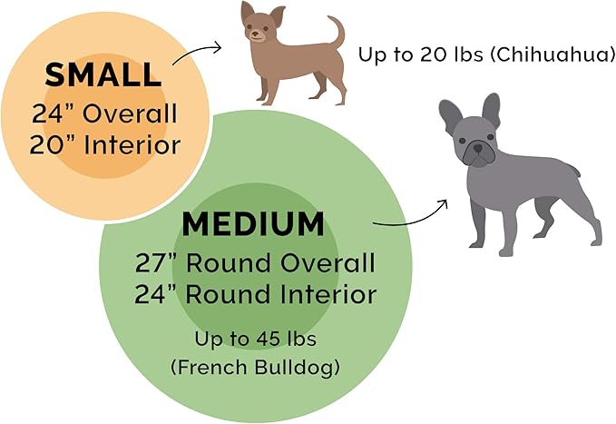 Furhaven 27" Round Calming Donut Dog Bed for Medium/Small Dogs, Washable, For Dogs Up to 45 lbs - Plush Velvet Waves Hooded Donut Bed - Dark Gray, Medium