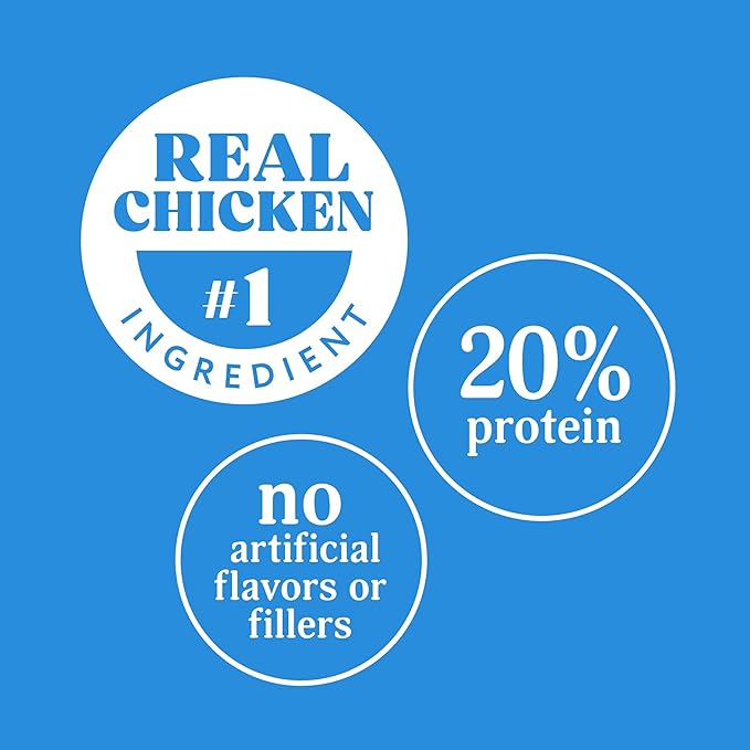 Milo's Kitchen Chicken Meatballs Dog Treats, 28 Oz. Bag(Pack of 4)