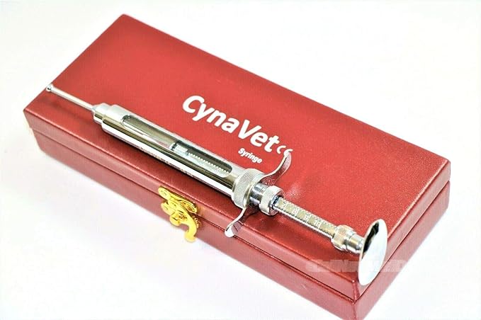 New Premium Reptile Snake Feeder Feeding Pinky Pump Syringe Tool 10cc Stainless Steel Veterinary