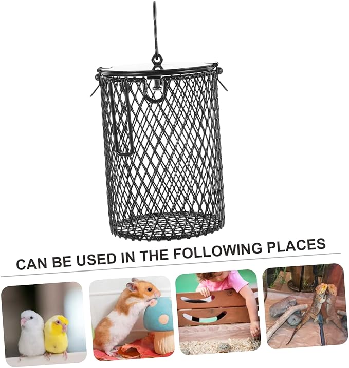 YARNOW 3pcs Lamp Mesh Cover for Reptile Heating Light Lampshade for Heat Suitable for Turtles Lizards and Other Reptiles