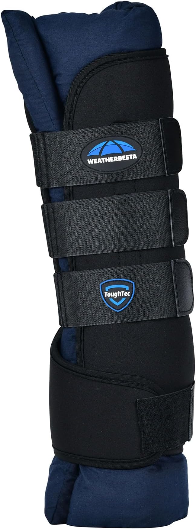 WeatherBeeta Tough-Tec Stable Boot Wraps, Black/Navy, Small