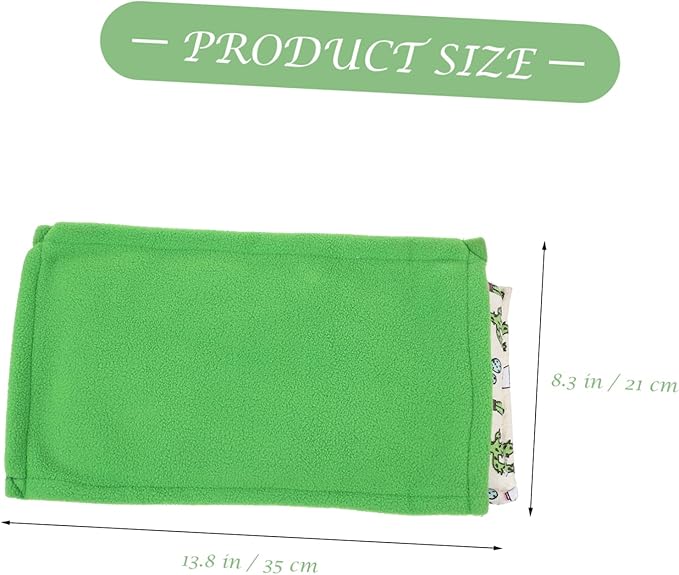 LIOOBO Long Lasting Lizard Sleeping Bag Reptile Mat Pillow Geckos Accessories Hideout Mats