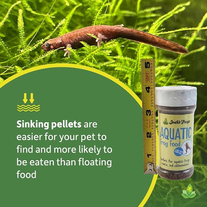 Josh's Frogs Aquatic African Dwarf Frog Food Pellets (1.85 oz)
