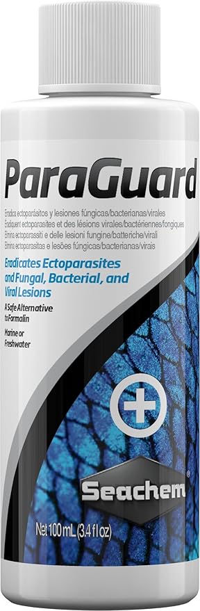 Seachem StressGuard Slime Coat Protection ParaGuard for External Infections (500ml + 100ml)