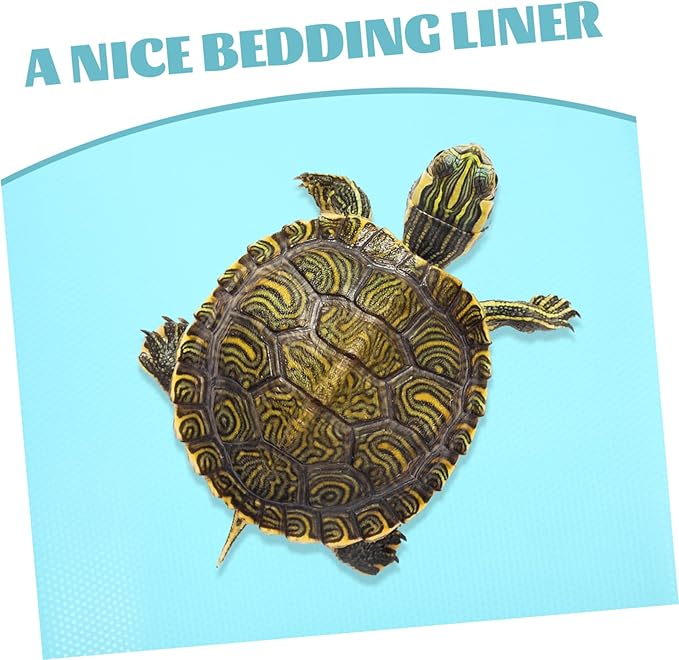 GALPADA Reptile Carpet Substrate for Terrarium Nonslip Bedding for Leopard Gecko Lizard Snake Turtle Easy to Clean Reptile Accessories