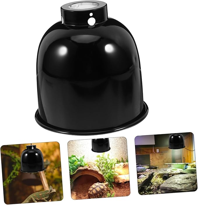 YARNOW Reptile Heat Lamp Guard Heat Dome Cover for Lizard Turtle Tanks Efficient Heating Safety Shield for Reptile Terrariums