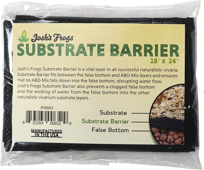 Josh's Frogs Terrarium Substrate Barrier (24"x18")