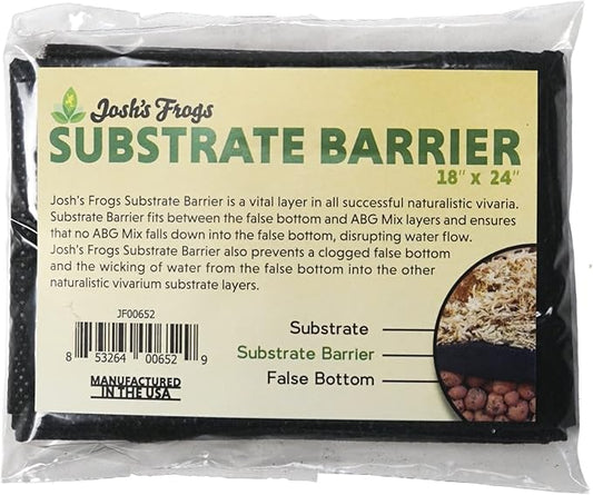 Josh's Frogs Terrarium Substrate Barrier (24"x18")